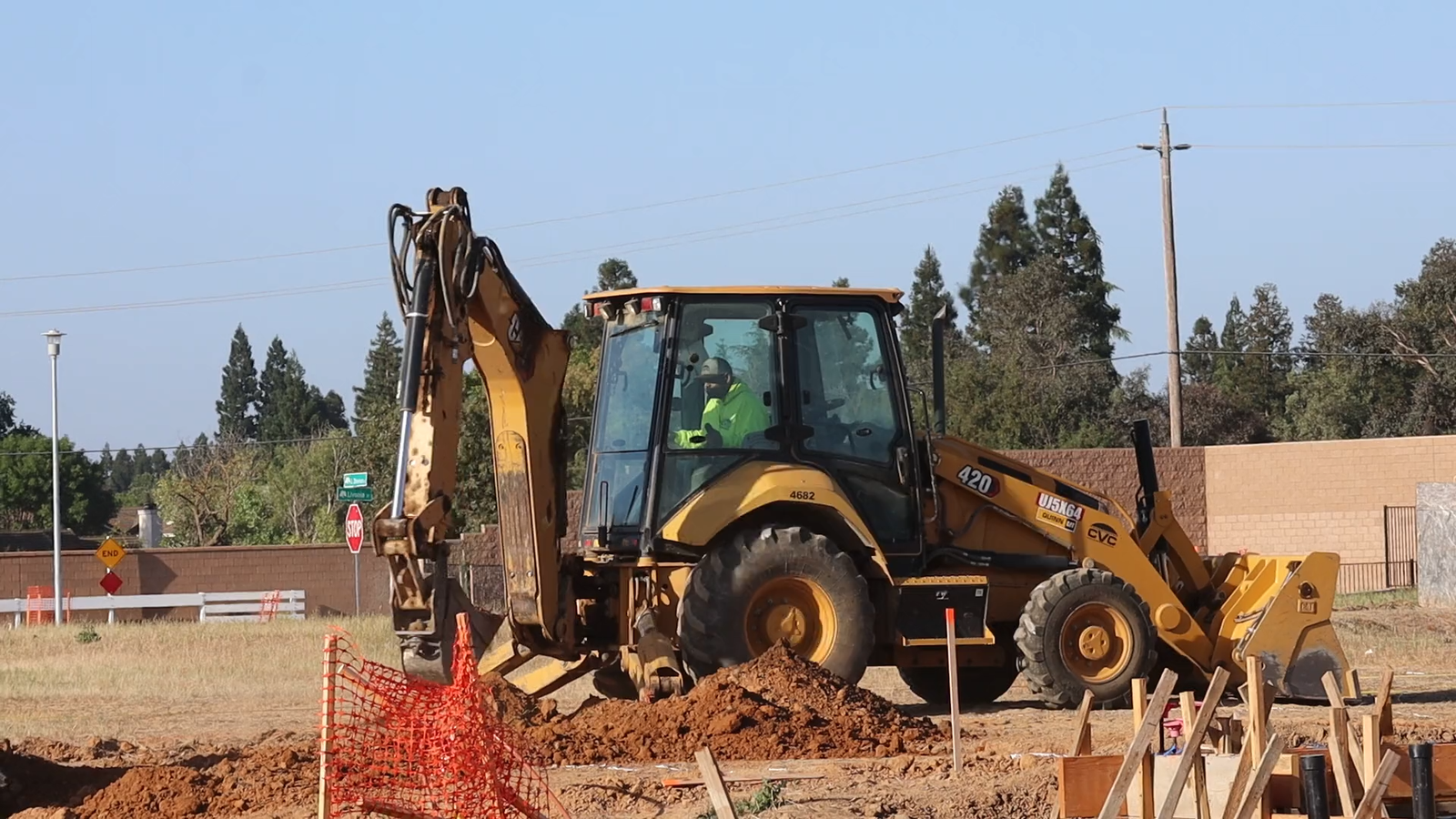 IronPine crew member on site