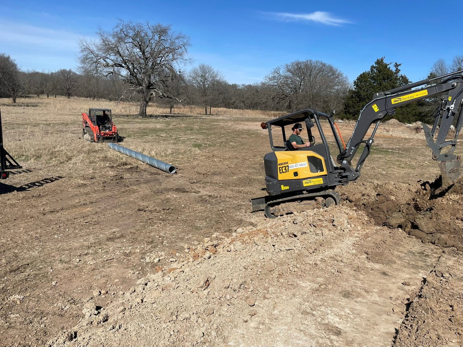 IronPine excavation site work